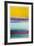 Rothkoesque 2-Mj Lew-Framed Giclee Print