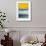 Rothkoesque 2-Mj Lew-Framed Giclee Print displayed on a wall