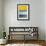 Rothkoesque 2-Mj Lew-Framed Giclee Print displayed on a wall