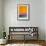 Rothkoesque 4-Mj Lew-Framed Giclee Print displayed on a wall