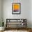 Rothkoesque 4-Mj Lew-Framed Giclee Print displayed on a wall