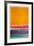 Rothkoesque 4-Mj Lew-Framed Giclee Print