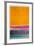 Rothkoesque 4-Mj Lew-Framed Giclee Print