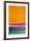 Rothkoesque 4-Mj Lew-Framed Giclee Print