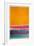 Rothkoesque 4-Mj Lew-Framed Giclee Print