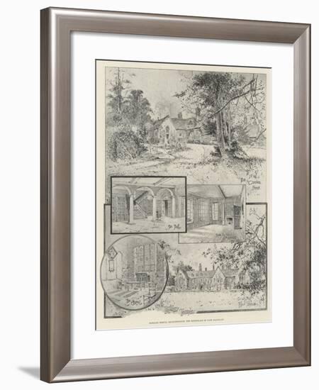 Rothley Temple, Leicestershire, the Birthplace of Lord Macaulay-Joseph Holland Tringham-Framed Giclee Print