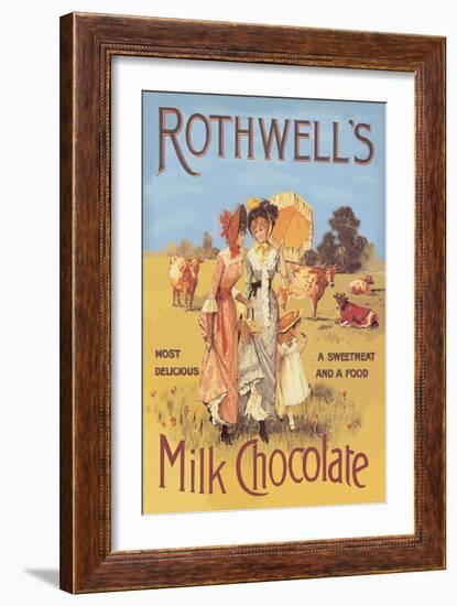 Rothwell's Milk Chocolate-null-Framed Art Print