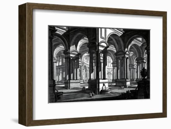 Rotonda-Giovanni Battista Piranesi-Framed Art Print