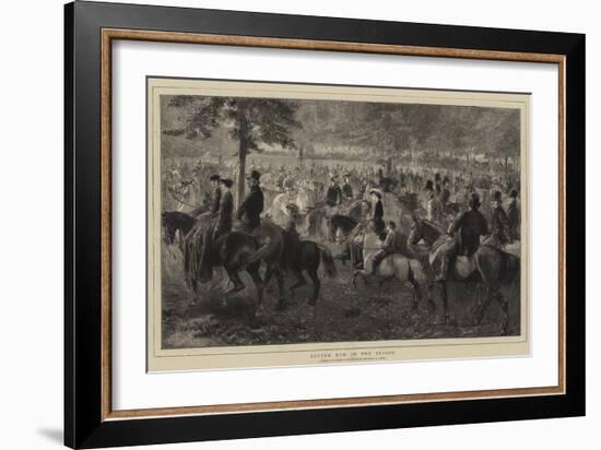 Rotten Row in the Season-George Housman Thomas-Framed Giclee Print