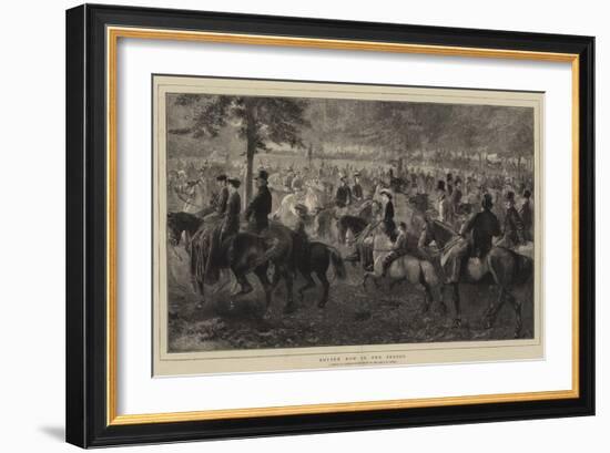 Rotten Row in the Season-George Housman Thomas-Framed Giclee Print