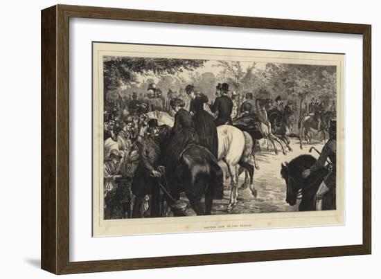 Rotten Row in the Season-Basil Bradley-Framed Giclee Print