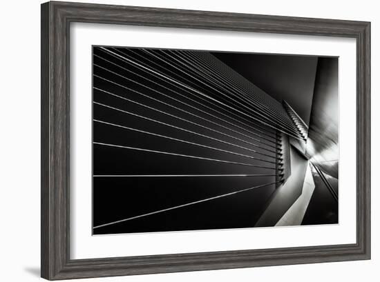 Rotterdam - Cable style-Michael Jurek-Framed Art Print