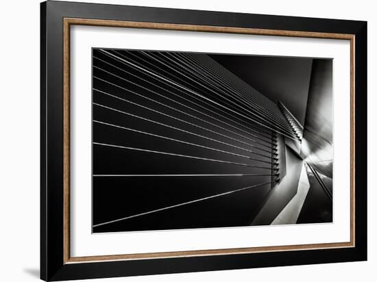 Rotterdam - Cable style-Michael Jurek-Framed Art Print