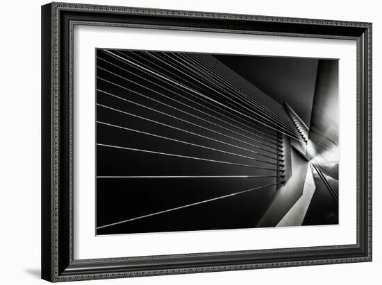 Rotterdam - Cable style-Michael Jurek-Framed Art Print