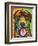 Rottie Pup-Dean Russo-Framed Giclee Print