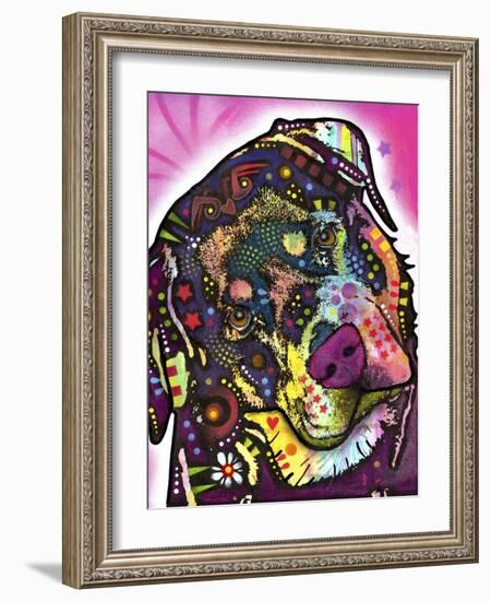 Rottie-Dean Russo-Framed Giclee Print