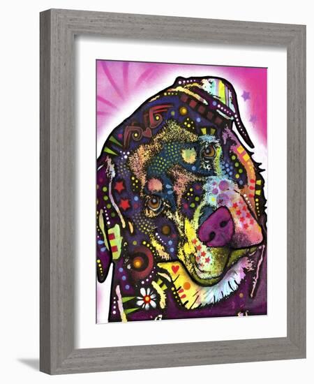 Rottie-Dean Russo-Framed Giclee Print