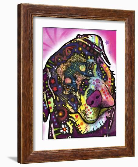 Rottie-Dean Russo-Framed Giclee Print