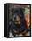 Rottweiler Dog Portrait, Illinois, USA-Lynn M. Stone-Framed Premier Image Canvas