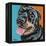 Rottweiler I-Carolee Vitaletti-Framed Stretched Canvas