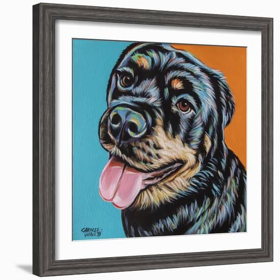 Rottweiler I-Carolee Vitaletti-Framed Art Print