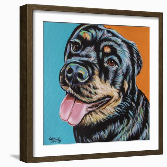 Rottweiler I-Carolee Vitaletti-Framed Art Print