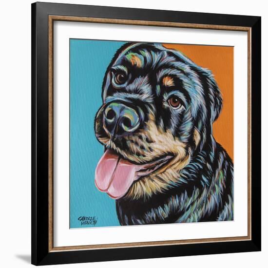 Rottweiler I-Carolee Vitaletti-Framed Art Print