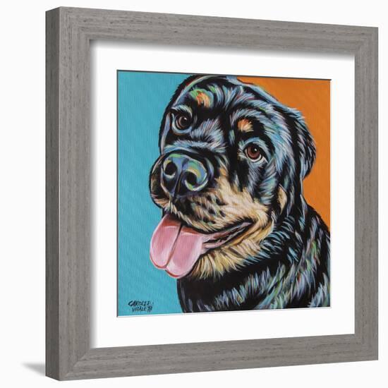 Rottweiler I-Carolee Vitaletti-Framed Art Print