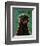 Rottweiler-John Golden-Framed Art Print