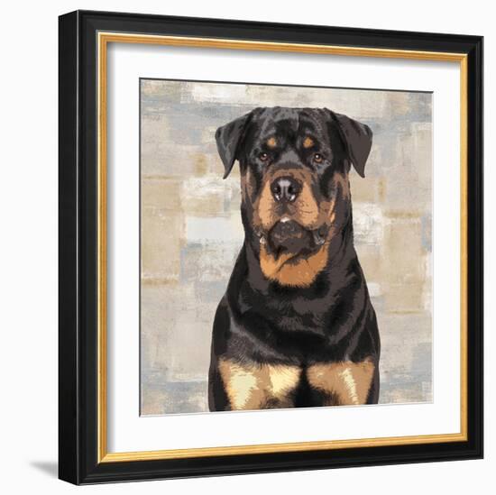 Rottweiler-Keri Rodgers-Framed Giclee Print