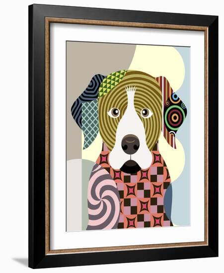 Rottweiler-Lanre Adefioye-Framed Giclee Print