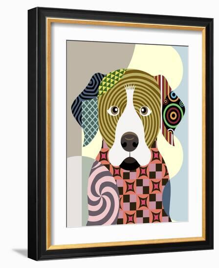 Rottweiler-Lanre Adefioye-Framed Giclee Print