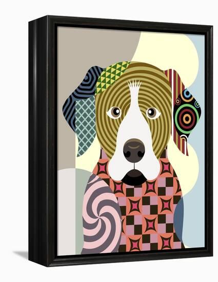 Rottweiler-Lanre Adefioye-Framed Premier Image Canvas