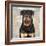 Rottweiler-Keri Rodgers-Framed Art Print