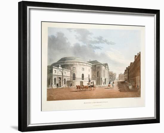 Rotunda and New Rooms, Dublin, 1795-James Malton-Framed Giclee Print