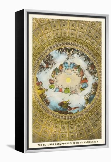 Rotunda Canopy, Capitol, Washington D.C.-null-Framed Stretched Canvas