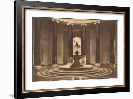 Rotunda, National Gallery of Art-null-Framed Art Print