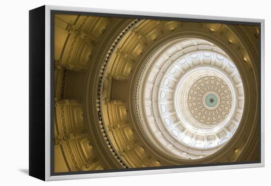 Rotunda, State Capitol Building, Austin, Texas, Usa-Jim Engelbrecht-Framed Premier Image Canvas