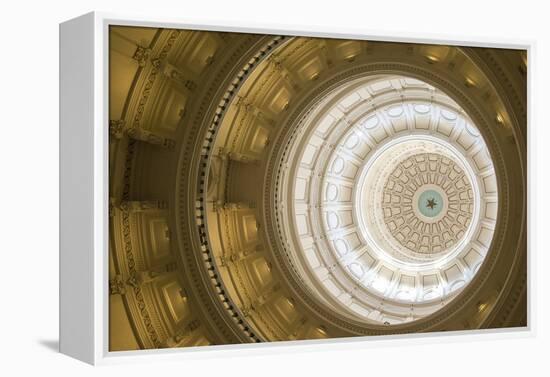 Rotunda, State Capitol Building, Austin, Texas, Usa-Jim Engelbrecht-Framed Premier Image Canvas