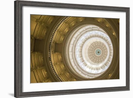 Rotunda, State Capitol Building, Austin, Texas, Usa-Jim Engelbrecht-Framed Premium Photographic Print