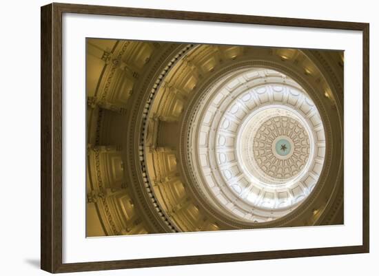 Rotunda, State Capitol Building, Austin, Texas, Usa-Jim Engelbrecht-Framed Premium Photographic Print