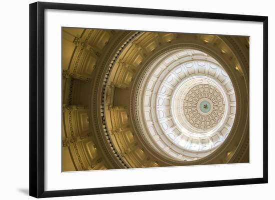 Rotunda, State Capitol Building, Austin, Texas, Usa-Jim Engelbrecht-Framed Premium Photographic Print