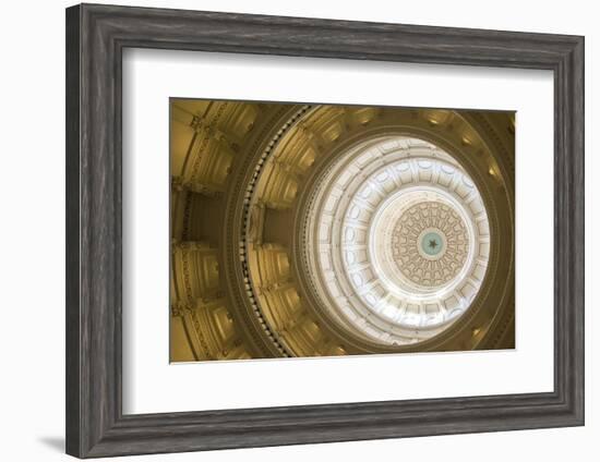 Rotunda, State Capitol Building, Austin, Texas, Usa-Jim Engelbrecht-Framed Photographic Print