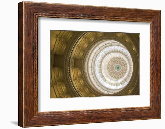 Rotunda, State Capitol Building, Austin, Texas, Usa-Jim Engelbrecht-Framed Photographic Print