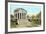 Rotunda, University of Virginia, Charlottesville-null-Framed Art Print