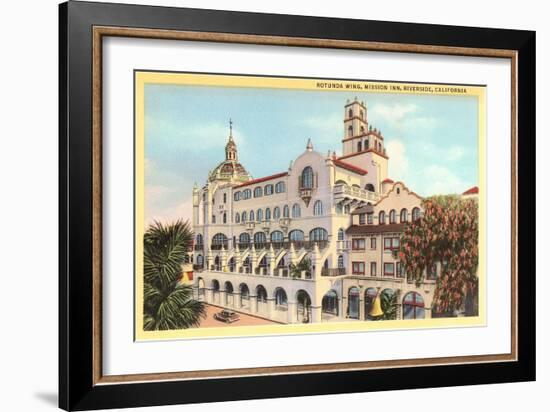 Rotunda Wing, Mission Inn, Riverside, California-null-Framed Art Print