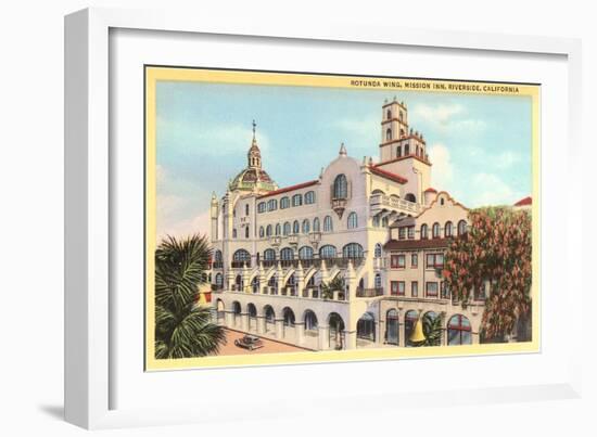 Rotunda Wing, Mission Inn, Riverside, California-null-Framed Art Print