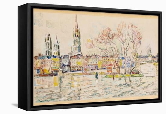 Rouen, 1924-Paul Signac-Framed Premier Image Canvas