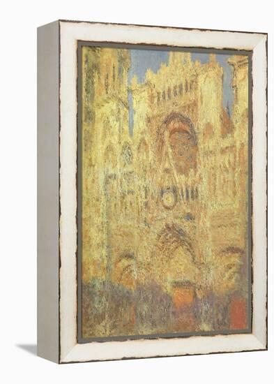 Rouen Cathedral at Sunset, 1894-Claude Monet-Framed Premier Image Canvas