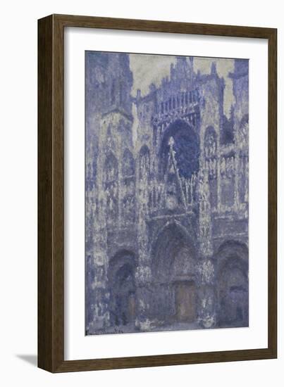 Rouen Cathedral, c.1892-Claude Monet-Framed Giclee Print